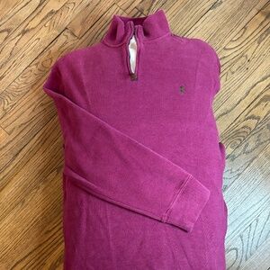 Polo RL 1/4 Zip - 2014 Transition Era - Spring Wine Heather